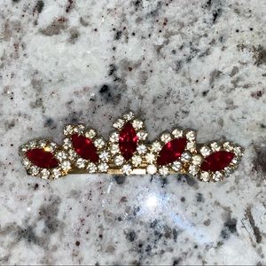 Stone studded hair clip